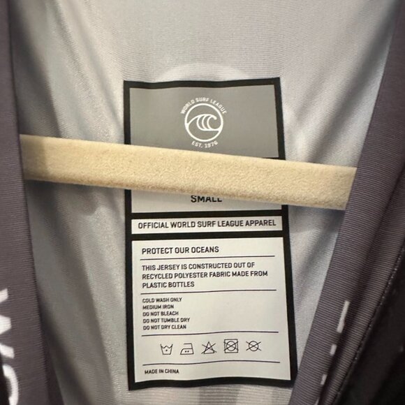 Kelly Slater WSL World Surf League Jersey Small Rash Guard  2020 size S - Picture 4 of 8